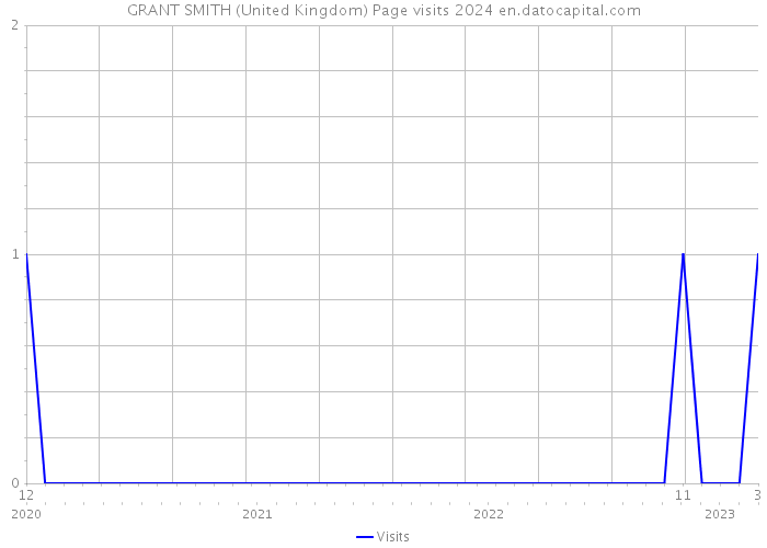 GRANT SMITH (United Kingdom) Page visits 2024 