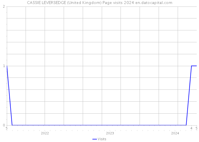 CASSIE LEVERSEDGE (United Kingdom) Page visits 2024 