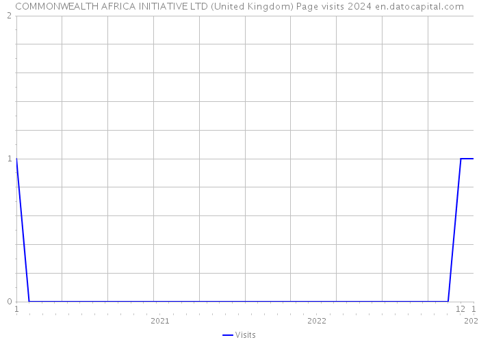 COMMONWEALTH AFRICA INITIATIVE LTD (United Kingdom) Page visits 2024 