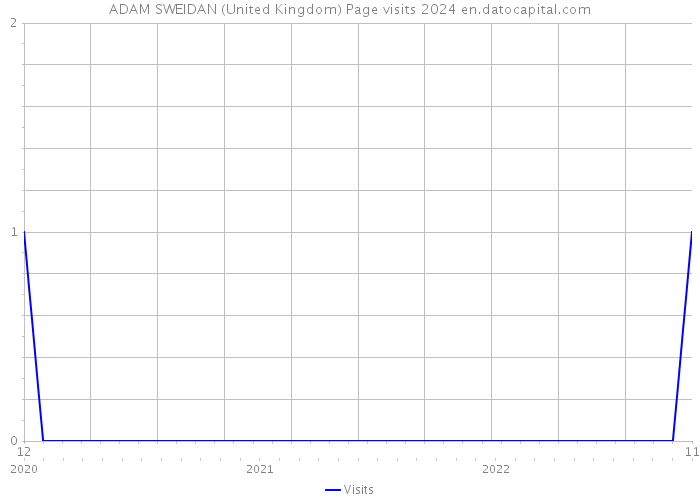 ADAM SWEIDAN (United Kingdom) Page visits 2024 