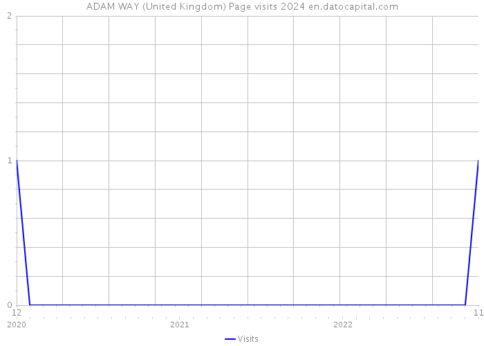 ADAM WAY (United Kingdom) Page visits 2024 