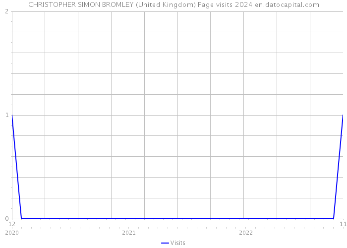 CHRISTOPHER SIMON BROMLEY (United Kingdom) Page visits 2024 
