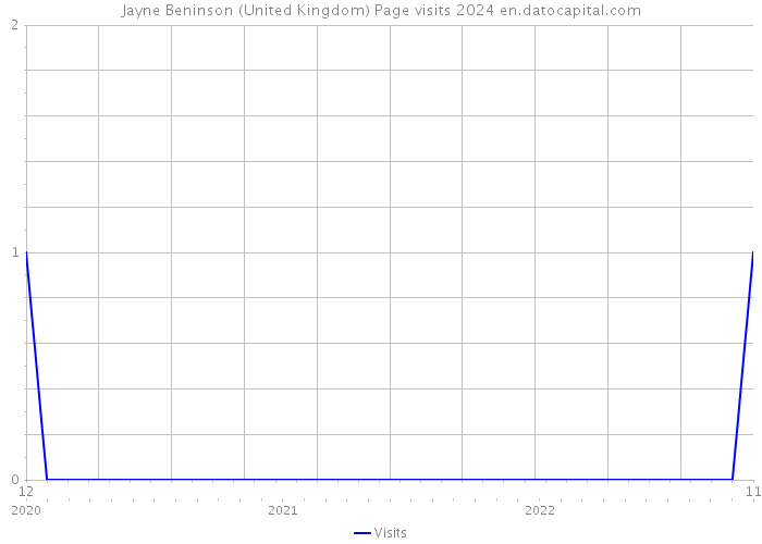 Jayne Beninson (United Kingdom) Page visits 2024 