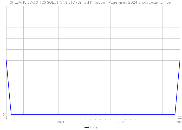 SHEBANG LOGISTICS SOLUTIONS LTD (United Kingdom) Page visits 2024 