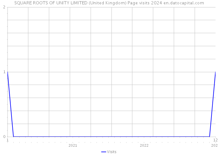 SQUARE ROOTS OF UNITY LIMITED (United Kingdom) Page visits 2024 