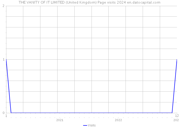 THE VANITY OF IT LIMITED (United Kingdom) Page visits 2024 