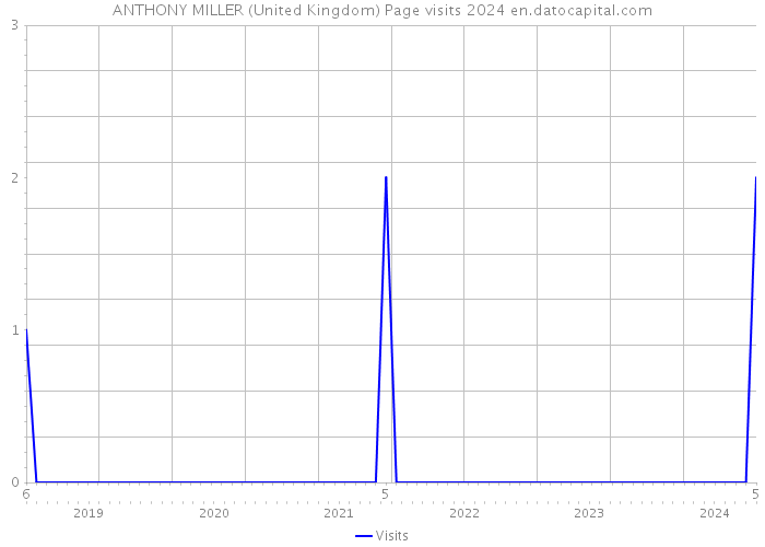 ANTHONY MILLER (United Kingdom) Page visits 2024 