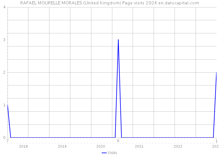 RAFAEL MOURELLE MORALES (United Kingdom) Page visits 2024 