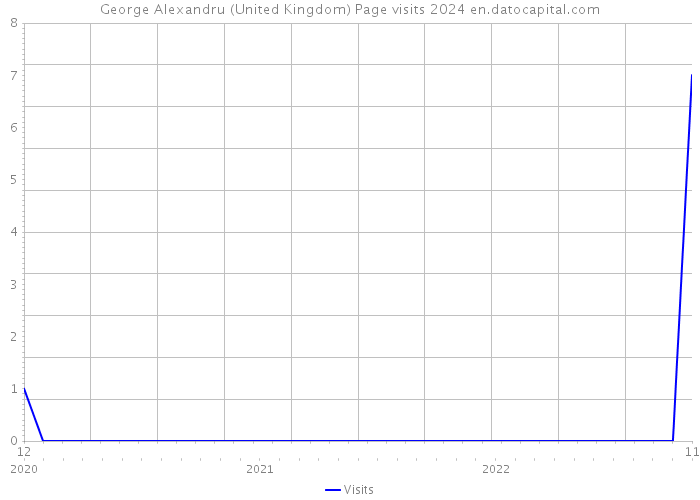 George Alexandru (United Kingdom) Page visits 2024 