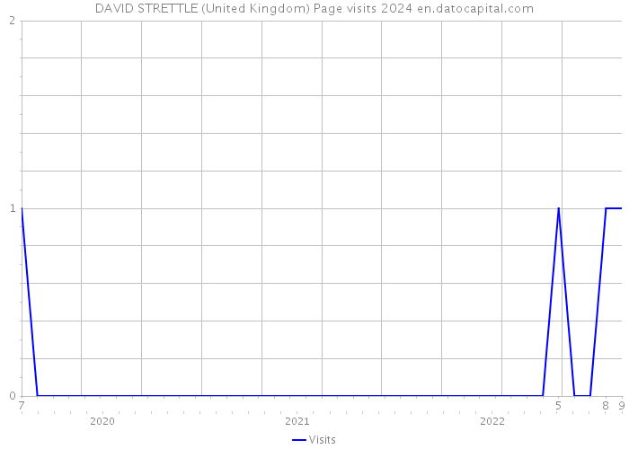 DAVID STRETTLE (United Kingdom) Page visits 2024 
