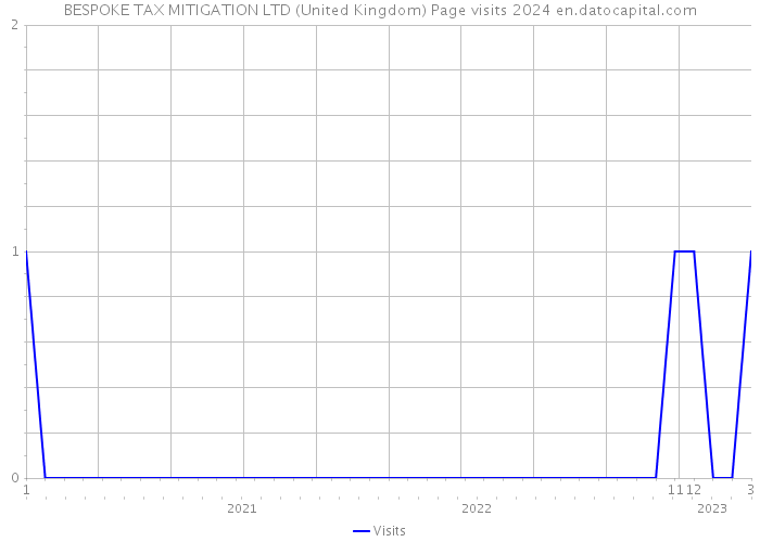 BESPOKE TAX MITIGATION LTD (United Kingdom) Page visits 2024 