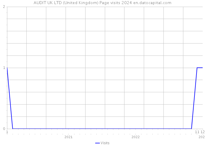 AUDIT UK LTD (United Kingdom) Page visits 2024 