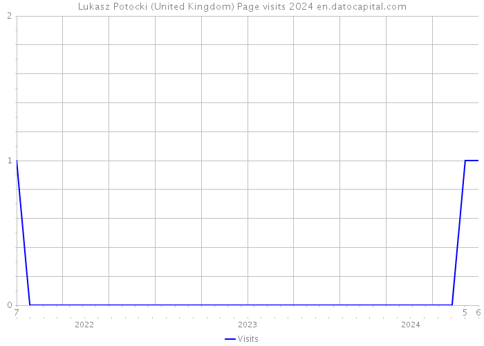 Lukasz Potocki (United Kingdom) Page visits 2024 