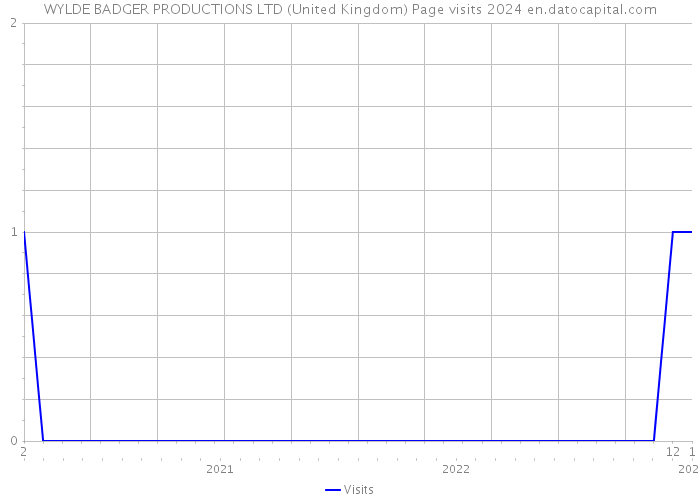 WYLDE BADGER PRODUCTIONS LTD (United Kingdom) Page visits 2024 