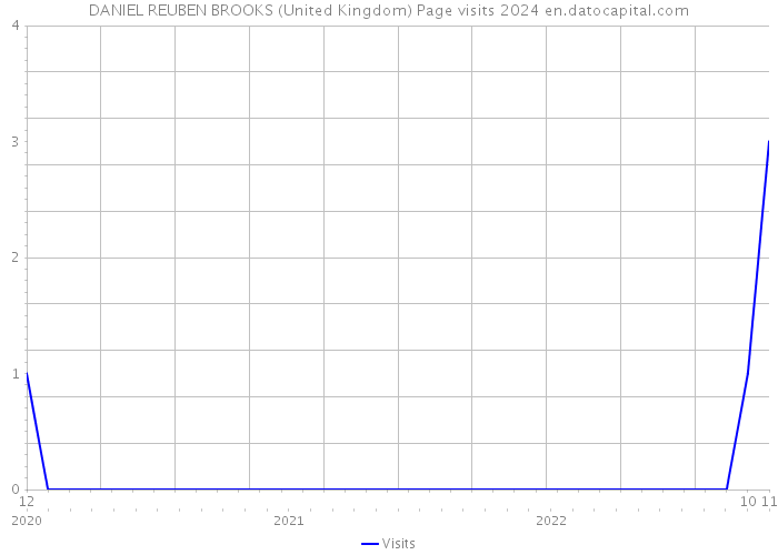 DANIEL REUBEN BROOKS (United Kingdom) Page visits 2024 
