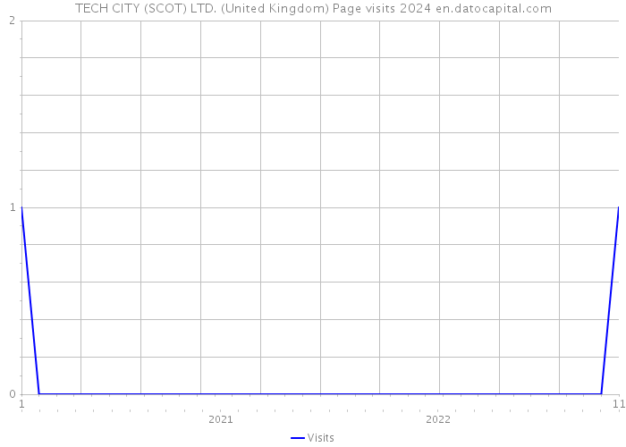 TECH CITY (SCOT) LTD. (United Kingdom) Page visits 2024 