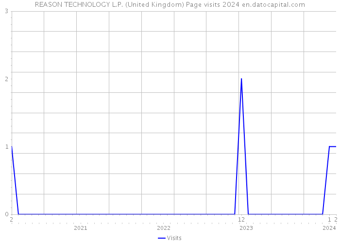 REASON TECHNOLOGY L.P. (United Kingdom) Page visits 2024 
