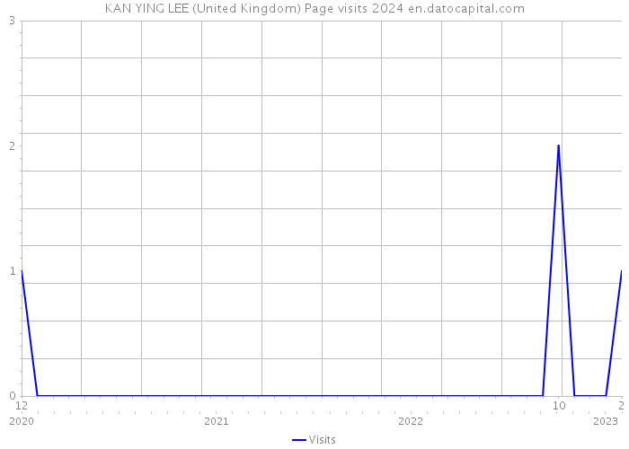 KAN YING LEE (United Kingdom) Page visits 2024 