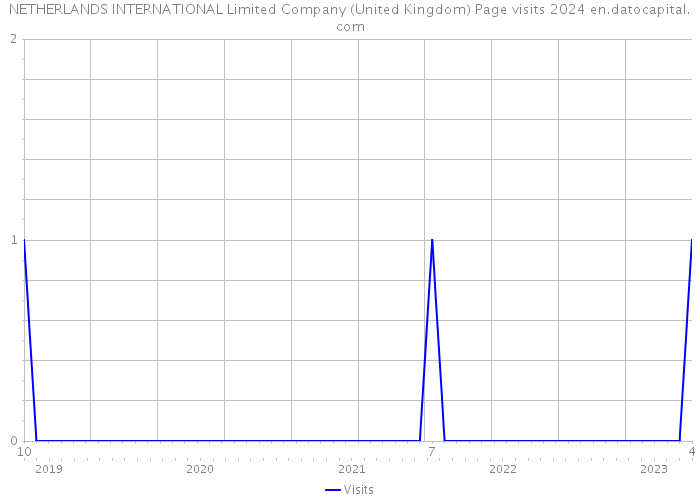 NETHERLANDS INTERNATIONAL Limited Company (United Kingdom) Page visits 2024 