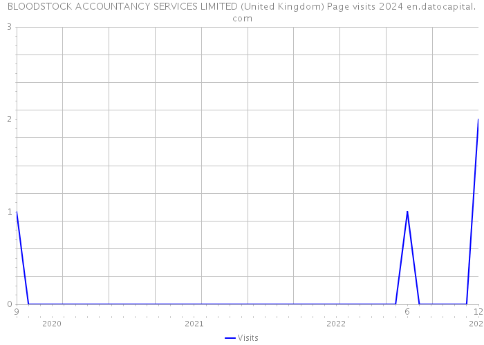 BLOODSTOCK ACCOUNTANCY SERVICES LIMITED (United Kingdom) Page visits 2024 