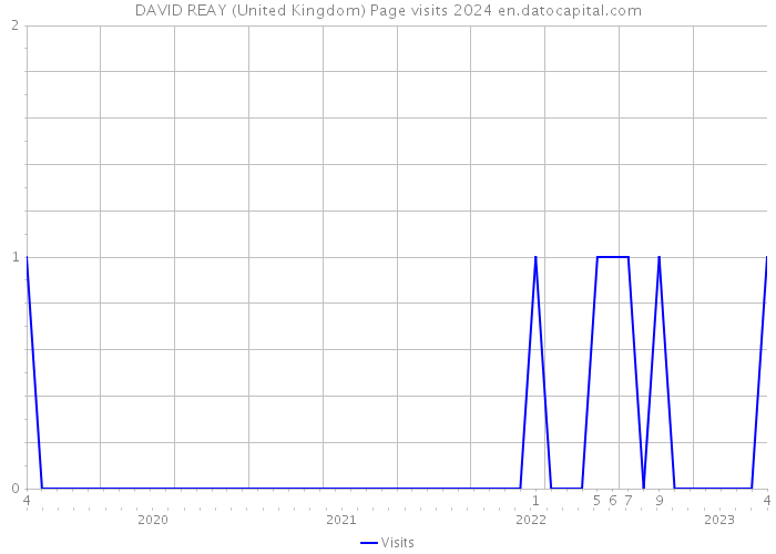 DAVID REAY (United Kingdom) Page visits 2024 