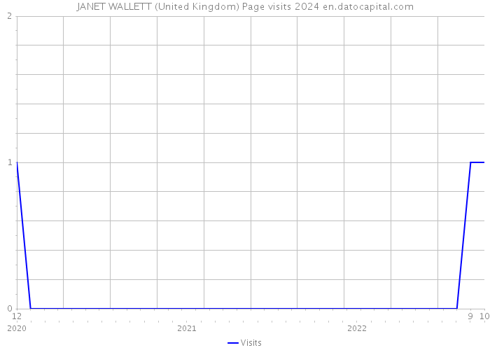 JANET WALLETT (United Kingdom) Page visits 2024 