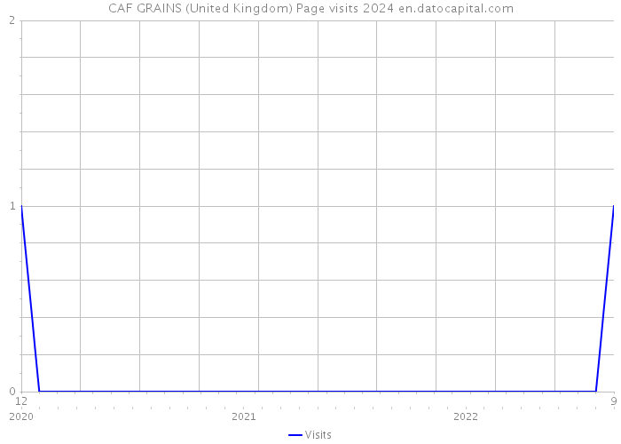 CAF GRAINS (United Kingdom) Page visits 2024 