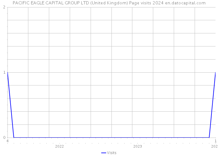 PACIFIC EAGLE CAPITAL GROUP LTD (United Kingdom) Page visits 2024 
