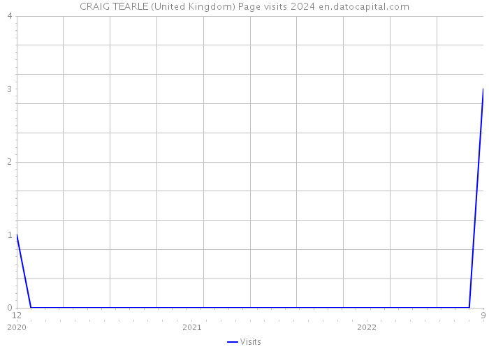 CRAIG TEARLE (United Kingdom) Page visits 2024 