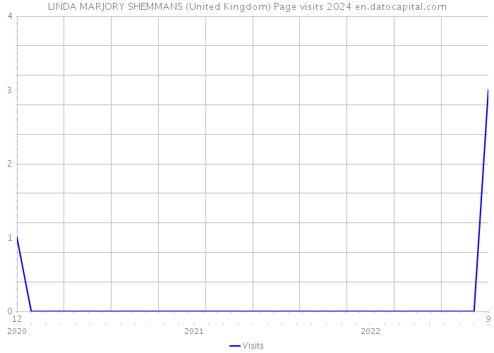 LINDA MARJORY SHEMMANS (United Kingdom) Page visits 2024 