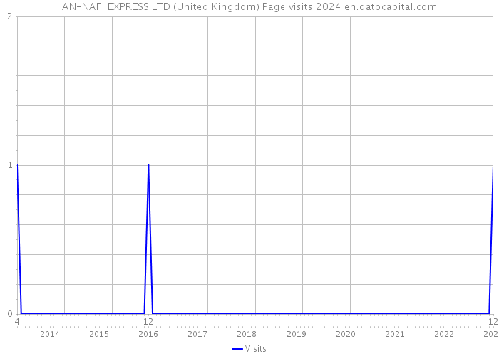 AN-NAFI EXPRESS LTD (United Kingdom) Page visits 2024 