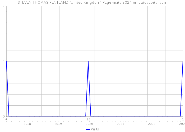 STEVEN THOMAS PENTLAND (United Kingdom) Page visits 2024 
