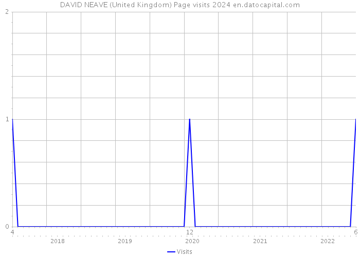 DAVID NEAVE (United Kingdom) Page visits 2024 