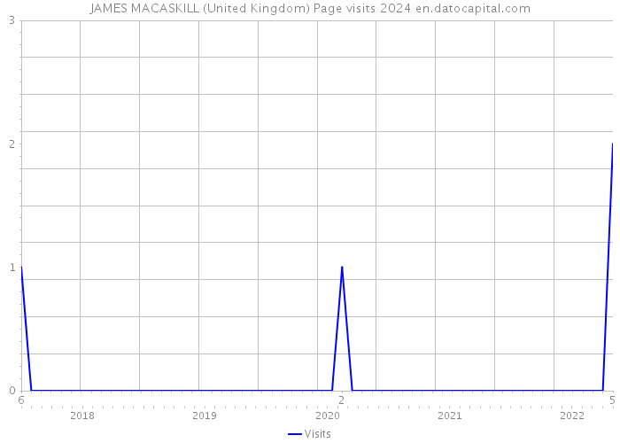 JAMES MACASKILL (United Kingdom) Page visits 2024 