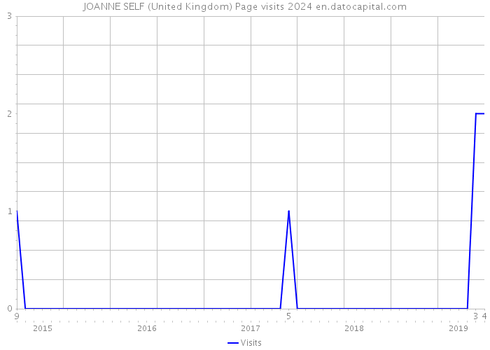 JOANNE SELF (United Kingdom) Page visits 2024 