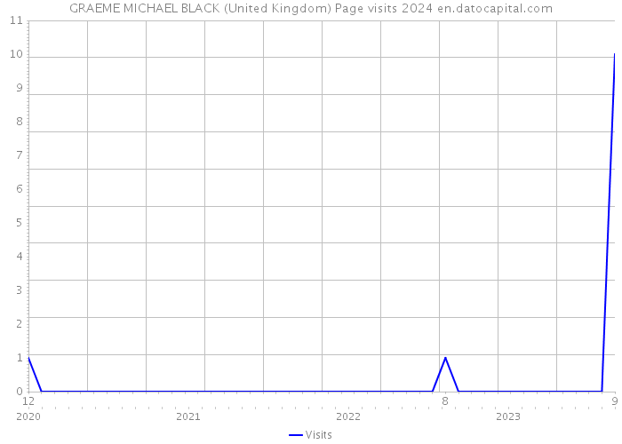 GRAEME MICHAEL BLACK (United Kingdom) Page visits 2024 