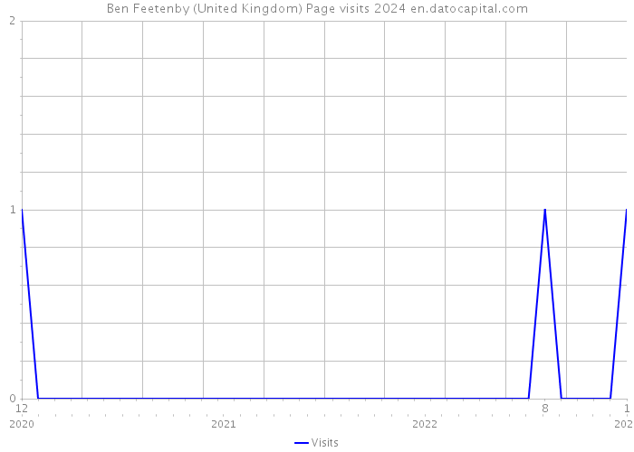 Ben Feetenby (United Kingdom) Page visits 2024 