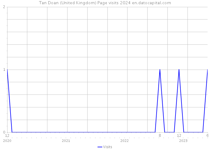 Tan Doan (United Kingdom) Page visits 2024 