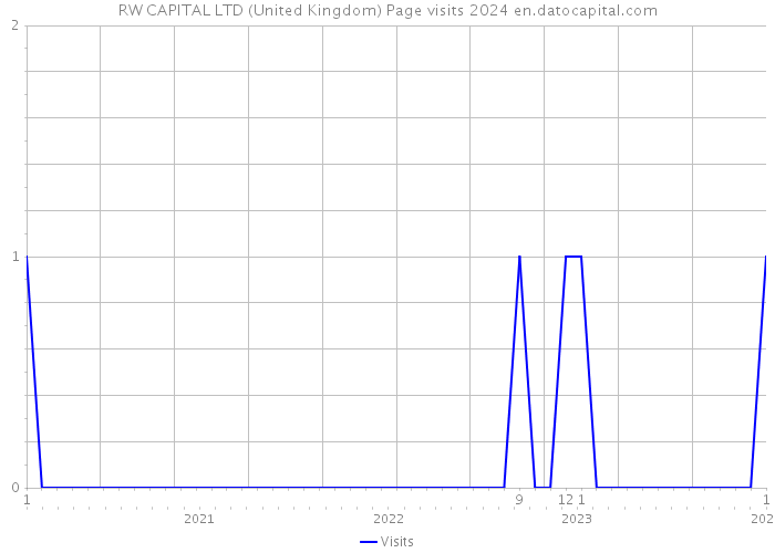 RW CAPITAL LTD (United Kingdom) Page visits 2024 