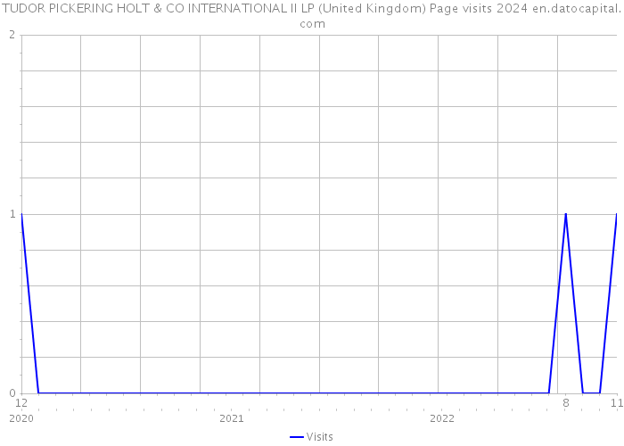 TUDOR PICKERING HOLT & CO INTERNATIONAL II LP (United Kingdom) Page visits 2024 