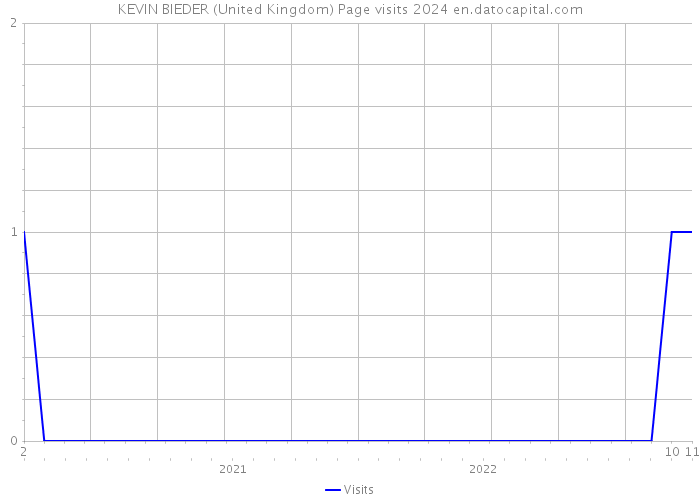 KEVIN BIEDER (United Kingdom) Page visits 2024 