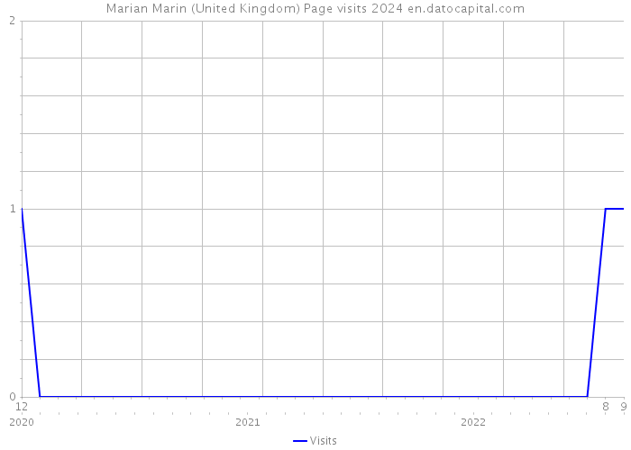 Marian Marin (United Kingdom) Page visits 2024 