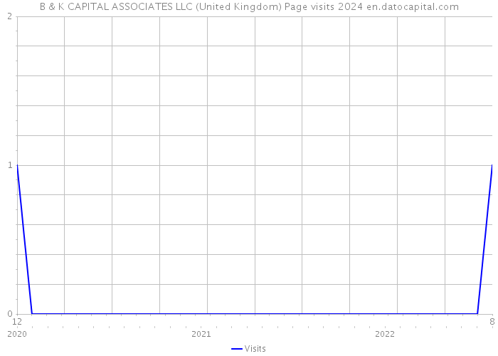 B & K CAPITAL ASSOCIATES LLC (United Kingdom) Page visits 2024 