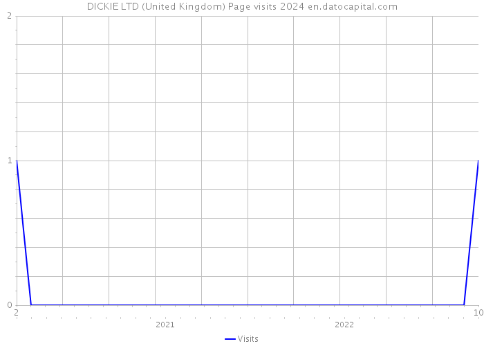 DICKIE LTD (United Kingdom) Page visits 2024 