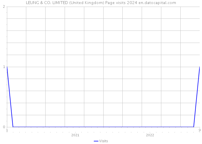 LEUNG & CO. LIMITED (United Kingdom) Page visits 2024 