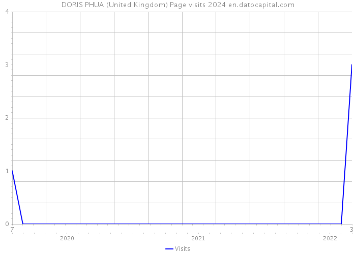 DORIS PHUA (United Kingdom) Page visits 2024 