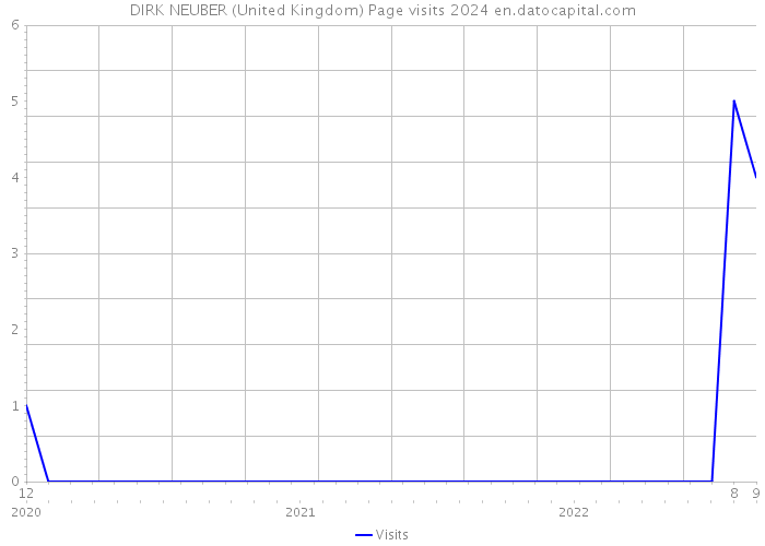 DIRK NEUBER (United Kingdom) Page visits 2024 