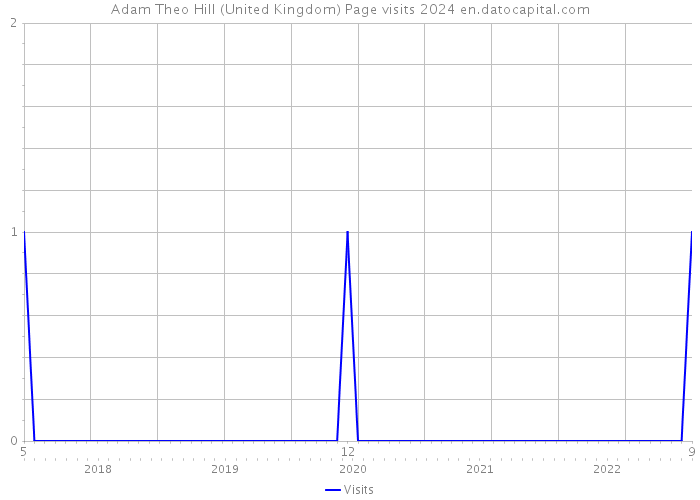 Adam Theo Hill (United Kingdom) Page visits 2024 