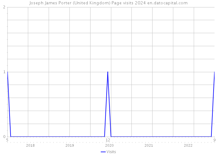 Joseph James Porter (United Kingdom) Page visits 2024 
