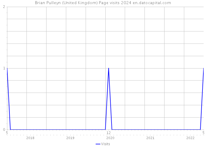 Brian Pulleyn (United Kingdom) Page visits 2024 
